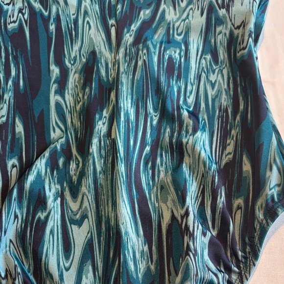 All in motion Blue and Black Long Sleeve Swimsuit - Picture 5 of 11